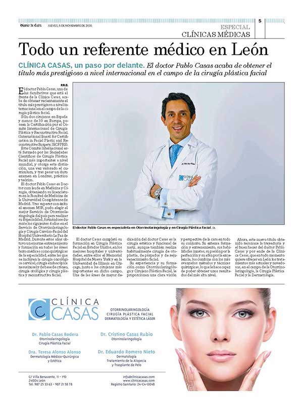 Pablo Casas - Especial Clínicas 2015